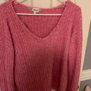 Pink Sweater